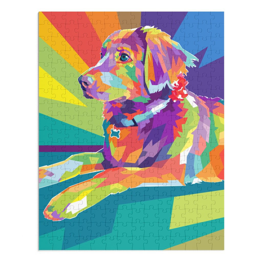 Custom Pet Art Puzzle