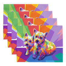 Load image into Gallery viewer, Custom Personalized Pet Placemats Set 4