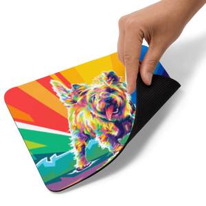 Custom Pet Mouse Pad Colourful Computer Desk