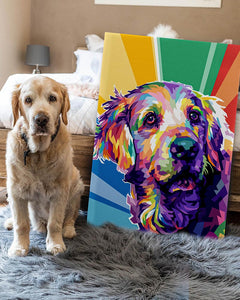Dog Personalized Pet Canvas