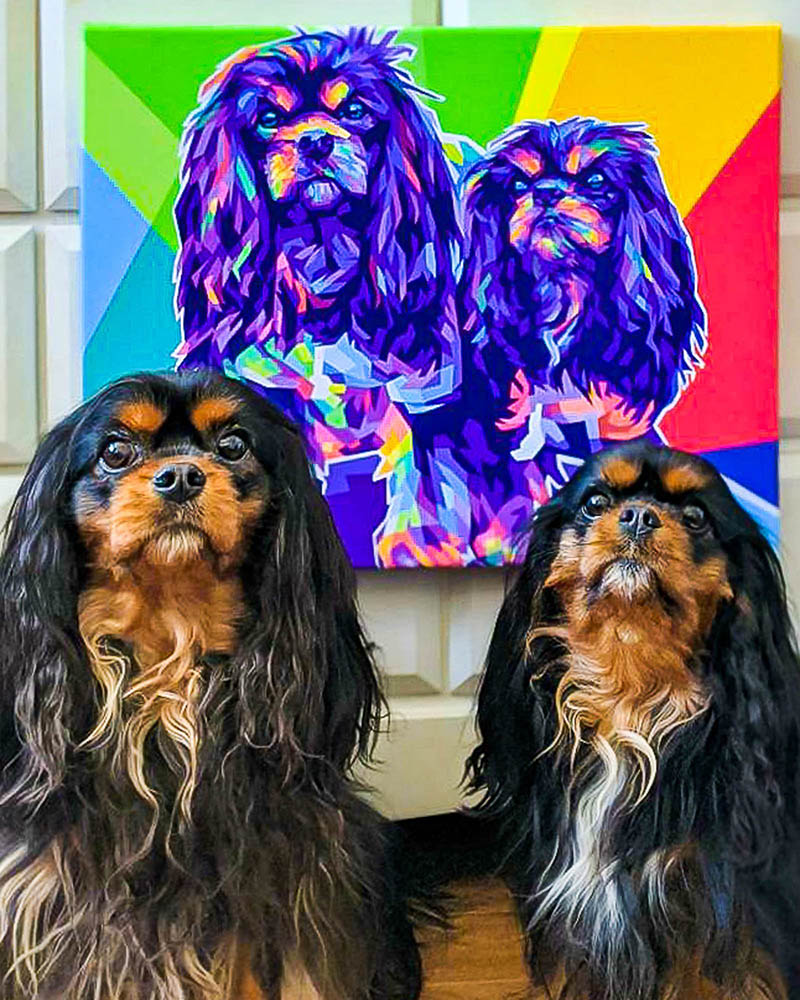 Personalized Pet Canvas Custom Designed