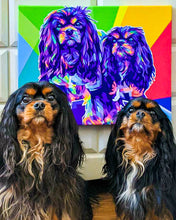 Load image into Gallery viewer, Personalized Pet Canvas Custom Designed