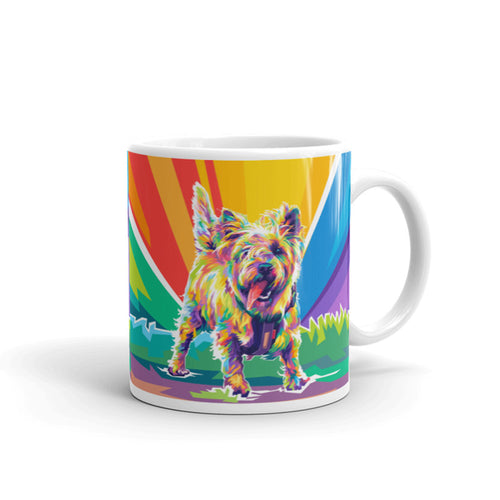 Custom Pet Coffee Printed Mug Colourful 
