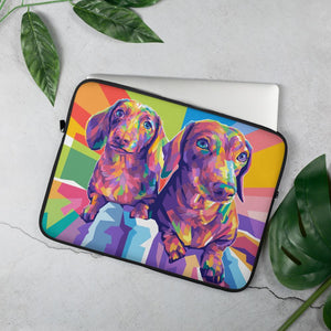 Custom Pet Laptop Sleeve Case Colourful