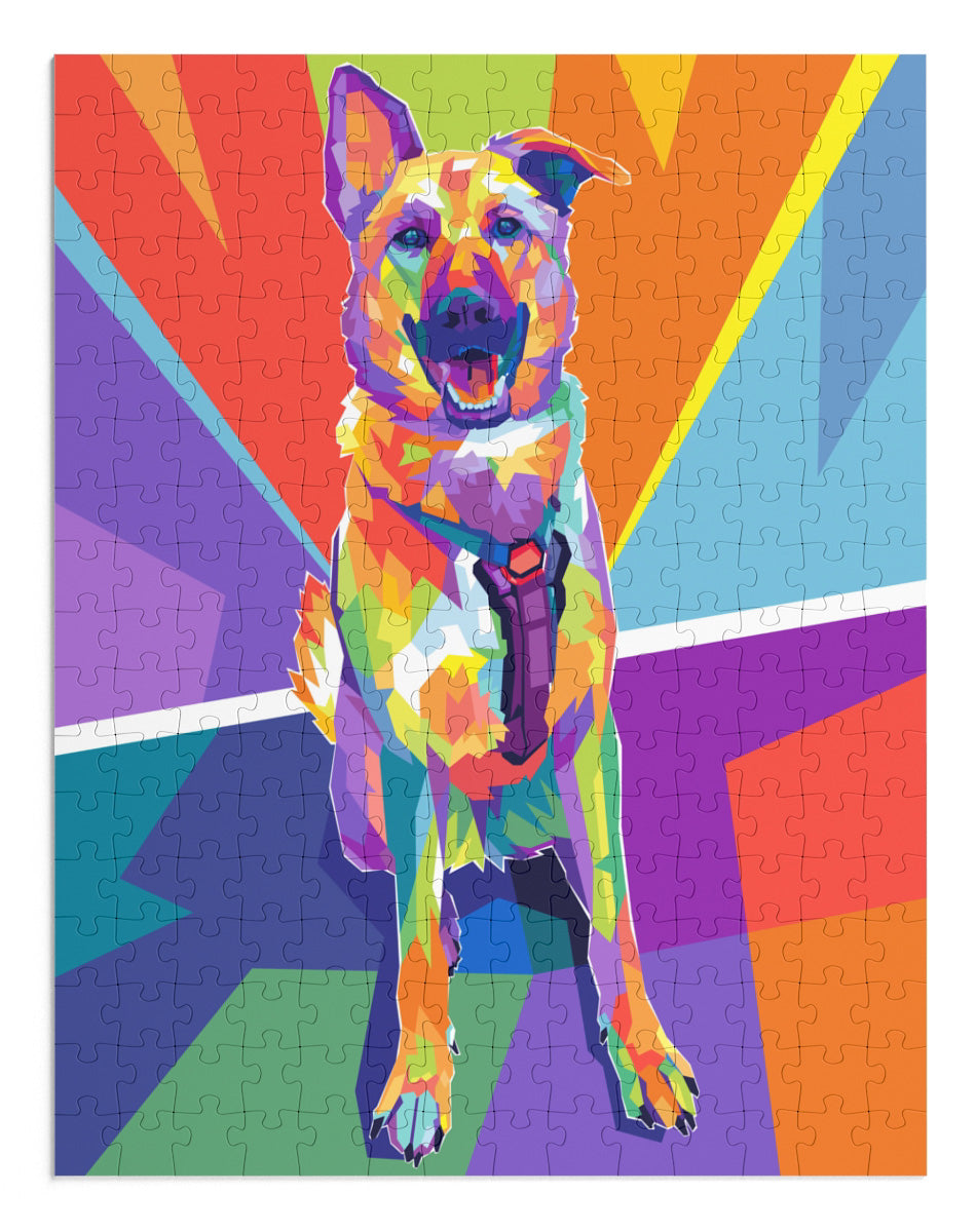 Custom Pet Art Puzzle