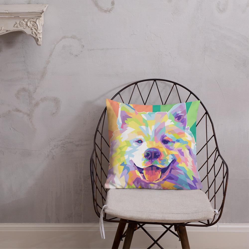 Personalized Pet Pillow Kitchen Lounge Chair 