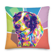Load image into Gallery viewer, Pop Art Style Custom Designed Pet Pillow