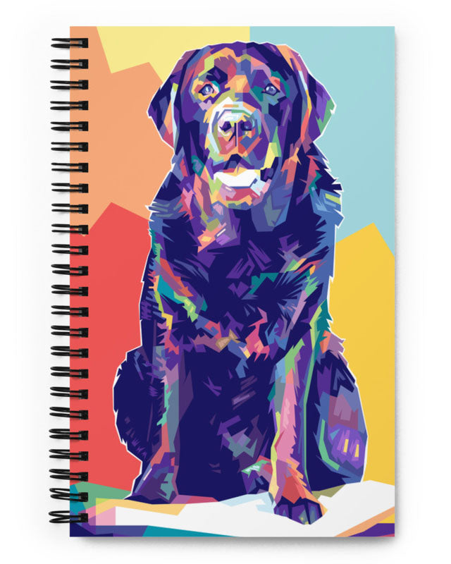 Personalized Colourful Pet Notebook Dog