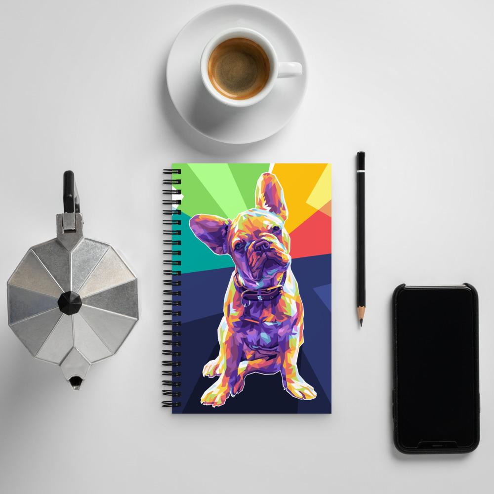Spiral Notebook Custom Pet Design Portrait Printing 